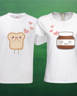 Tricouri cupluri Nutella