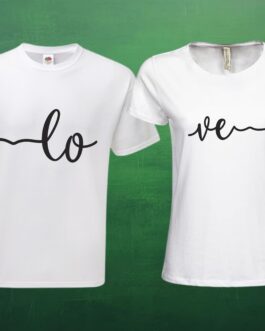 Tricouri cupluri LO….VE